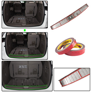 Accesorios de coche, protector de parachoques de maletero trasero <span class=keywords><strong>interior</strong></span>, Protector de placa de alféizar de acero inoxidable, 1 Uds. para <span class=keywords><strong>KIA</strong></span> <span class=keywords><strong>Carnival</strong></span> 2020-2022 - Product Image 6