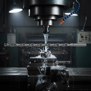 Carbide <b>Drill</b> <b>Bit</b> 10mm Nano TiAlN Coated For Deep Holes Machine Tools - Product Image 3