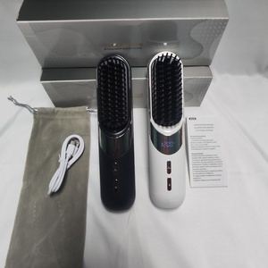 Cepillo Eléctrico Inalámbrico para el Cabello, Cepillo Alisador Profesional con Calor, Estilizador en Caliente, Cepillo Alisador de Cabello Inalámbrico - Product Image 2
