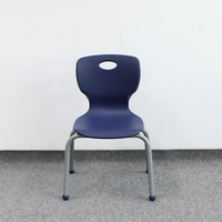 Mobilier scolaire de conception populaire bureau et chaise d'école chaise d'étudiant monobloc en PP Shell