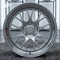 Jantes en alliage d'aluminium 6061 forgées monobloc, finition Hyper Silver, 17-24 pouces, pour BMW G20 G22 Mercedes W206 Audi B9 5x112, ET personnalisé