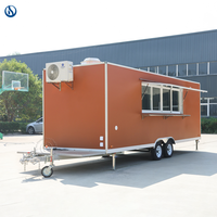 Remorque alimentaire Honlu, camion de cuisine mobile, remorque de cuisine commerciale pour la restauration de rue, les événements et les services à emporter