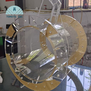 Tubo de PMMA Transparente de 3mm, Fabricación Acrílica Personalizada TOMATO, Mecanizado CNC, Rosca Interna de Precisión - Product Image 5