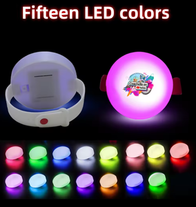 Gran pulsera <span class=keywords><strong>de</strong></span> luz LED <span class=keywords><strong>concierto</strong></span> 15 colores control remoto anillo <span class=keywords><strong>de</strong></span> ayuda Las actividades <span class=keywords><strong>de</strong></span> fiesta <span class=keywords><strong>de</strong></span> Nochevieja iluminarán la pulsera - Product Image 5