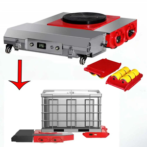 รถเข็นขนส่งไฟฟ้าแบบใหม่ ควบคุมด้วยรีโมท สำหรับขนส่งสินค้าในโรงงาน - Product Image 4