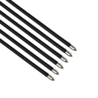 Flèches hybrides en fibre de carbone 31,5 pouces 4,2 mm pour tir à l'arc recurve sur cible