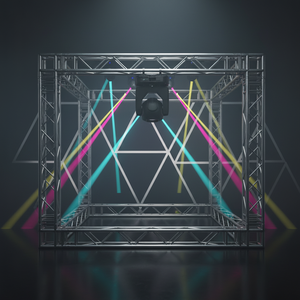 AOMEI Beam 295W 14r Lumières à tête mobile à <span class=keywords><strong>double</strong></span> prismes Sharpy <span class=keywords><strong>Lyre</strong></span> 15Gobos DMX512 CRI 95 300000 Lumens Éclairage de scène pour mariage - Product Image 4