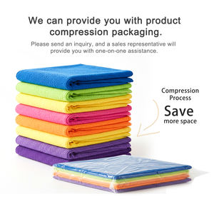 Paño de Limpieza de Microfibra Grande de Diseño Personalizado, Toalla Sin Pelusa <span class=keywords><strong>para</strong></span> <span class=keywords><strong>Secar</strong></span> Copas de Vino - Product Image 6