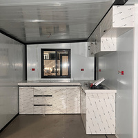 Maison conteneur personnalisée de 30 pieds avec terrasse extérieure, construction rapide, bâtiment modulaire préfabriqué