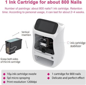 Nail Tech Design Press on <b>Electric</b> <b>Supplies</b> Salon Set Tools Equipment Art 3d Naile Printer Printing Painting Nail Making Machine - Product Image 6