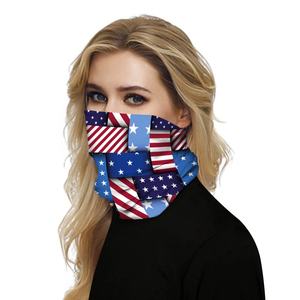 Mascarilla Facial Personalizada con Sublimación de la Bandera Americana, para Béisbol, Fútbol Americano Universitario - Product Image 5
