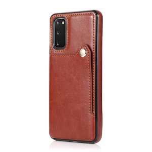 Custodia per Samsung per <span class=keywords><strong>Galaxy</strong></span> <span class=keywords><strong>S21</strong></span> <span class=keywords><strong>Plus</strong></span>, in pelle di colore puro e antiurto - Product Image 1