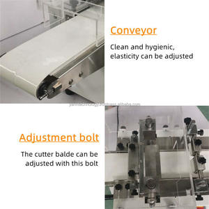 เครื่องตัดขนมปังสำหรับเบเกอรี่บาร์บิสกิตเครื่องทำคุกกี้อัตโนมัติขนาดเล็กใช้งานง่าย - Product Image 4