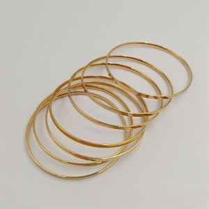 fashion <b>beaded</b> <b>bracelets</b> Custom Logo Hollow Stainless Steel Bangle Holiday Gift for Women Detailed Clasp Strength Test - Product Image 5