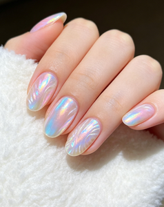 Fashion Iridescent Shell Gel Natural Shell Powder Non-Toxic Holographic 15ml for Summer Salon Quality - Product Image 5