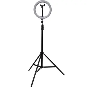 10-дюймовая светодиодная кольцевая лампа для фотосъемки