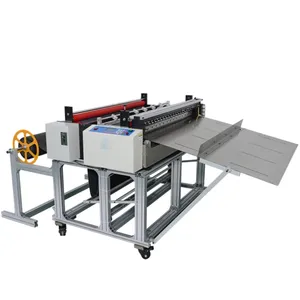 horizontal pearl cotton slice automatic horizontal and vertical EVA foam slitting and cutting machine