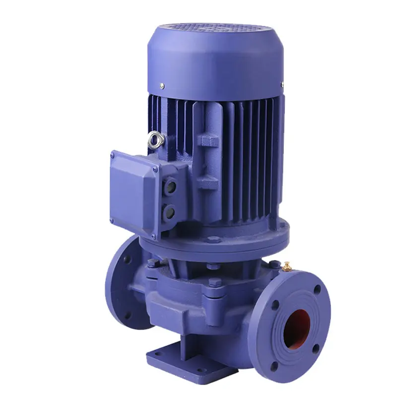 High Pressure Cast Iron Agricultural Irrigation Water Inline Pump Vertical Centrifugal Water Booster Pump