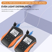 Divisor Óptico Gimbo SC UPC 1x8 1x16 PLC, Cable de Fibra Óptica G652D G657A, Equipo de Red para Conectividad FTTH Wi-Fi 4G 5G