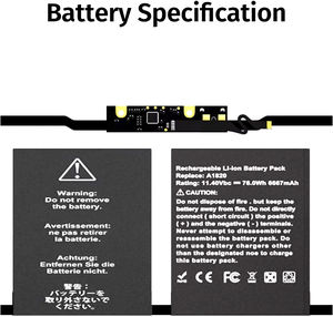 <span class=keywords><strong>Batterie</strong></span> de <span class=keywords><strong>remplacement</strong></span> pour ordinateur portable <span class=keywords><strong>MacBook</strong></span> <span class=keywords><strong>Pro</strong></span> 15 pouces A1707 A1820 fin <span class=keywords><strong>2016</strong></span> mi-2017 EMC 3072 3162 Batteries numériques au lithium polymère - Product Image 5