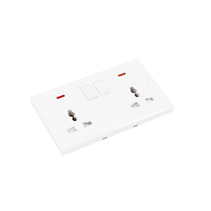 M0602L Ghana 10A Double Pole Switches & British Socket Electrical with ...