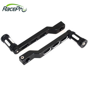 Racepro मोटरसाइकिल भागों बढ़त कट एड़ी पैर की अंगुली शिफ्ट लीवर w/मज़दूर खूंटी के लिए हार्ले टूरिंग सॉफ्टेल सड़क ग्लाइड - Product Image 3