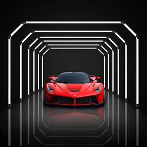 हॉट सेल ऑटो का विवरण देने वाले गैरेज लैंप के नेतृत्व वाली सुरंग गैन्ट्री लाइट - Product Image 2