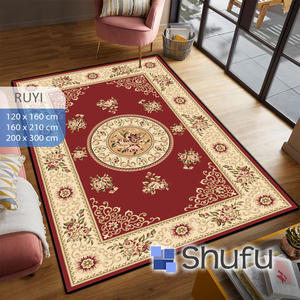 Shufu personnalisé anti-dérapant en caoutchouc naturel tapis Anti-allergique brillant facile à nettoyer motif abstrait Durable Non toxique pour le bureau à domicile - Product Image 3
