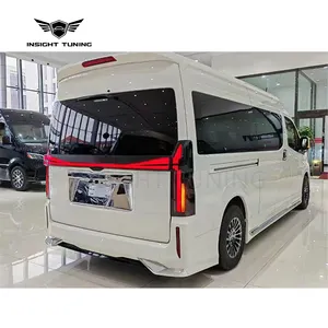 PP Plastics MAX 2024 Design Front Bumpers Bodykit For Toyota Hiace Commuter Van High Roof Body Kit