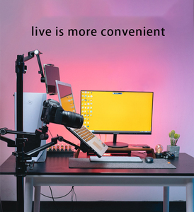 Có Thể Điều Chỉnh Chuyển Động Chủ Bracket Cánh Tay Đa Chức Năng Màn Hình Đứng Cho 17 Để 32 Inch Màn Hình Máy Tính Vật Liệu Hợp Kim Nhôm - Product Image 6