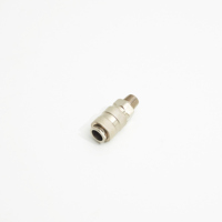 Raccord rapide pneumatique universel 1/4 de pouce, type européen, plaqué laiton, filetages BSPP/BSPT/NPT, personnalisable OEM, 0-150 psi, outils de travail