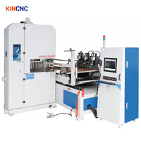 Scie à ruban verticale CNC pour le bois, machine de découpe entièrement automatique CNC pour la fabrication professionnelle de pieds de chaise/bureau/lit