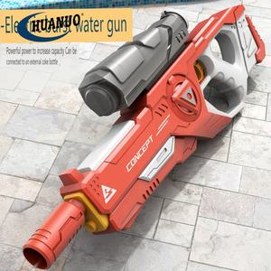 Pistol mainan anak-anak mainan senjata air elektrik luar ruangan permainan menembak otomatis bertenaga baterai pistol semprot - Product Image 3