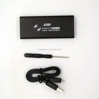Caja Externa para SSD NGFF de Aluminio, USB 3.0 de Alta Velocidad a M.2 SATA 6Gbps, Carcasa para Disco Duro de Estado Sólido