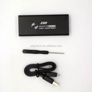 Casing SSD Eksternal Aluminium NGFF USB3.0 Super Cepat ke M.<span class=keywords><strong>2</strong></span> SATA 6Gbps Kotak Hard Disk Solid State Disk - Product Image 4