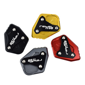 Motosiklet alüminyum yan ayak uzatma ayağı destek pedi HONDA REBEL CMX1100 aksesuarları 2021-2025 2026 - Product Image 6