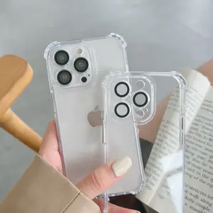 for iphone 14plus x xr xs case with camera protector silicone,for iphone 14 13 12 11 pro max clear crystal case