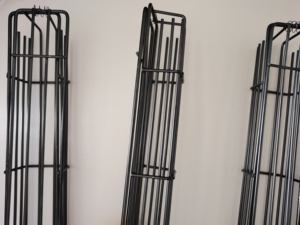 Panier à <span class=keywords><strong>Kebab</strong></span> antiadhésif avec manche en bois pour barbecue - Product Image 3