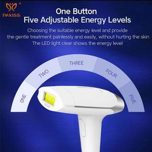 Épilateur IPL permanent professionnel à cinq niveaux pour un usage domestique Dispositif d'épilation au laser électrique indolore avec rajeunissement de la peau - Product Image 5