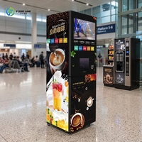 Distributeur automatique de café commercial instantané entièrement automatique à écran tactile