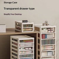 Meuble de rangement transparent sur roulettes à 10 niveaux avec étagère de bureau multi-niveaux pour usage professionnel
