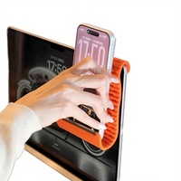 Support universel pliable et portable en silicone pour téléphone, tablette et ordinateur portable – Idéal pour iPhone 17