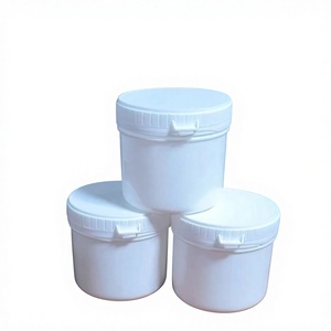 Bouteille d'emballage cylindrique en plastique HDPE de 0,5 L avec bouchon à vis, qualité alimentaire, résistante aux produits chimiques - Product Image 2