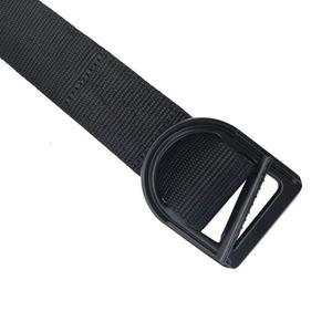 Cinturón Táctico de Nailon Resistente con Anillo en D, Personalizable, Venta al Por Mayor Directa de Fábrica, Color Negro/Azul, 125 cm, para Uso en Exteriores y Caza - Product Image 2