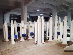 9 m feuerverzinkter Teleskopmast aus Stahl für mobile Lichtmasten, CCTV-Masten, Stromversorgungsanwendungen und Leuchtenheber - Product Image 6