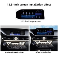 Autoradio système Linux 10,25/12,3 pouces pour Lexus Es350 200 260 2013-2017 Navigation GPS Lecteur multimédia stéréo