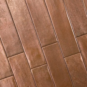 Piastrella in Rame Oporto 6 X 25 Cm Spessore 8 Mm Finitura Satinata Bordi Irregolari - Product Image 6