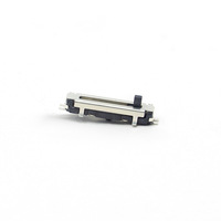 Mini fader coulissant SMD 8 mm de course, 4 broches, 1M Ohm, résistance variable linéaire à film de carbone, contrôle du volume Mingjia R1303 pour l'audio