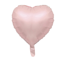 Ballons en feuille de 18 pouces couleur crème caramel, motif café et amour vintage, en forme de cœur, pour décorations de fête d'anniversaire et de Saint-Valentin