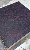 20mm, 25mm Bodybuilding Fitness geräte Gym Mat Gummi boden Gym Bodenbelag